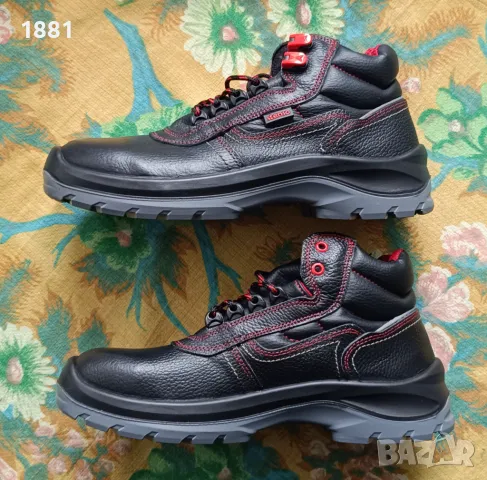 Работни обувки с метални бомбета. Масло и киселинно устойчива подметка. Размер 45. Нови., снимка 4 - Други - 48688594
