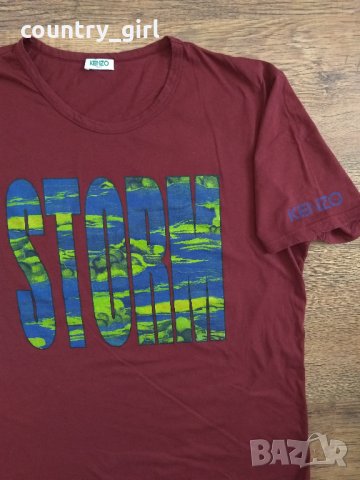 kenzo - страхотна мъжка тениска, снимка 3 - Тениски - 29268238