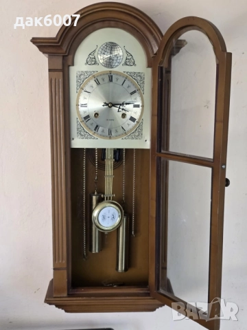 Немски стенен часовник , снимка 2 - Антикварни и старинни предмети - 52320456