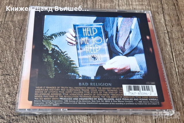 Компакт Дискове - Рок Метъл: Bad Religion - No Substance, снимка 2 - CD дискове - 52865036