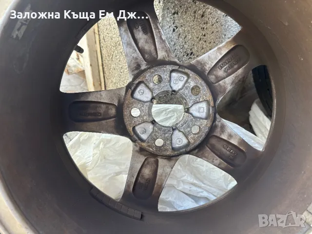 Алуминиеви джанти 5х112, с гуми Continental 205/55R16, снимка 4 - Гуми и джанти - 48567082