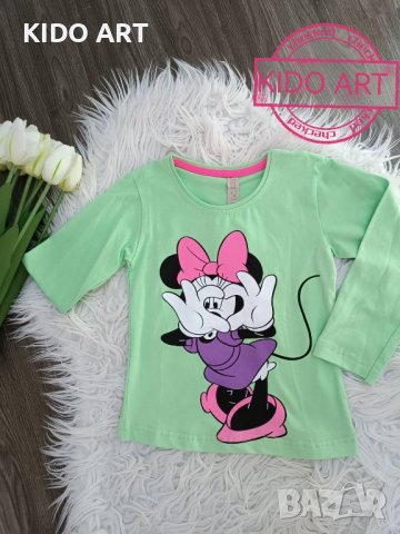 Блуза за момиче Мини Маус, снимка 1 - Детски Блузи и туники - 42780601