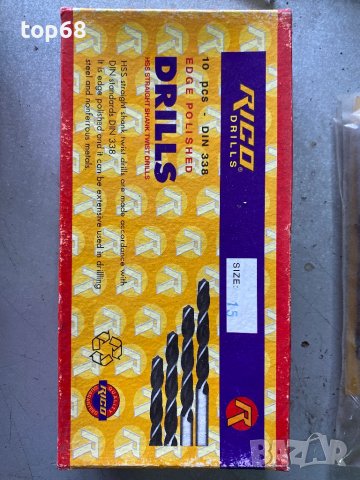 Свредла за метал 15 мм RİCO, снимка 3 - Други инструменти - 39455431