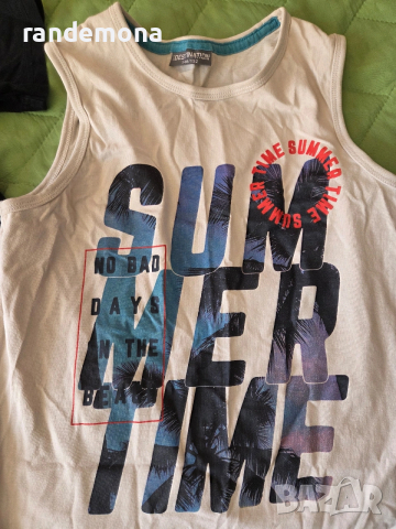 тениска + потник размер 140-152, снимка 3 - Детски тениски и потници - 54317431