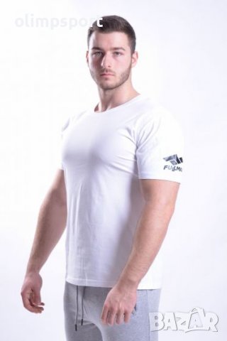 Мъжка тениска F293 Цени от 8.90 лв. материя памук бяла с,м,л,хл,2хл,3хл,4хл жълта с,м,л,2хл,, снимка 2 - Тениски - 37006471