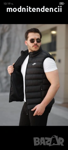 мъжки елек в черно 