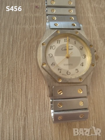 Cartier.+ Подарък.Дамски часовник Cartier de must , снимка 7 - Дамски - 50904677