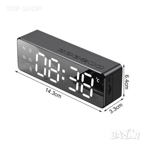 Led Bluetooth часовник с вградена батерия, снимка 9 - Тонколони - 48839655