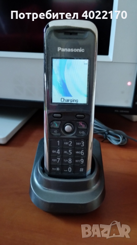 Безжичен телефон Panasonic KX-TGA840E, снимка 1 - Стационарни телефони и факсове - 44794673