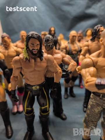 Екшън фигурки от лична колекция WWE Mattel Jakks разпродажба elite basic , снимка 7 - Фигурки - 49985381