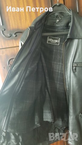 Кожено яке, снимка 3 - Якета - 30793740