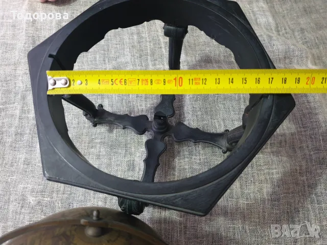 Старинен писалищен аксесор - глобус, снимка 10 - Антикварни и старинни предмети - 48640732