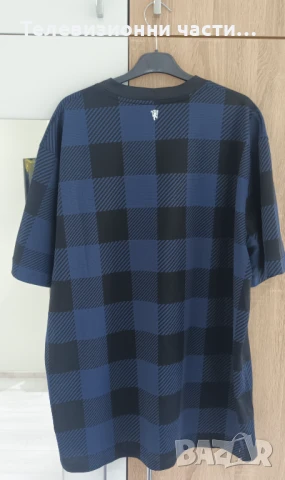 Футболна тениска фланелка Manchester United 2013/2014 away jersey shirt Nike 532838-411 size XL , снимка 2 - Спортни дрехи, екипи - 51392291