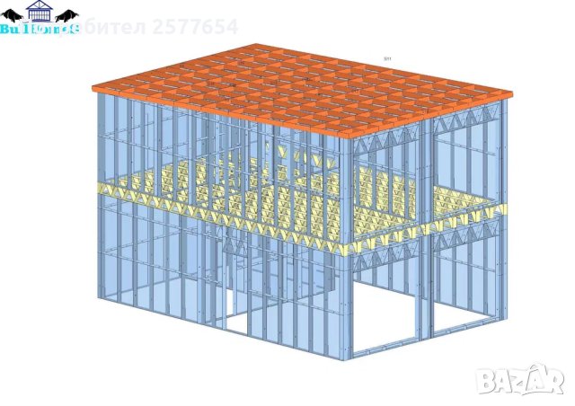 Къща,Преместваема къща,Сглобяеми къщи,Модулни,Жилищни-108м², снимка 2 - Строителни материали - 44142371