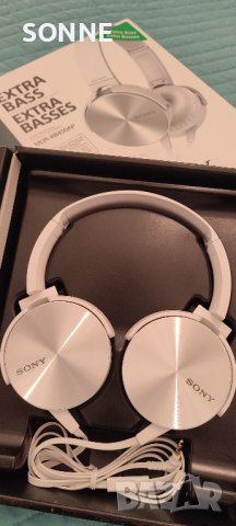 Слушалки SONY Extra Bass MDR-XB450AP, снимка 16 - Слушалки и портативни колонки - 40703608