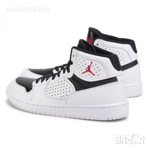 Nike - Jordan Access номер 45.5 мъжки бели Оригинал Код 9032, снимка 4 - Маратонки - 40157089