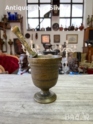 Старо бронзово хаванче №1860, снимка 1 - Антикварни и старинни предмети - 35617570