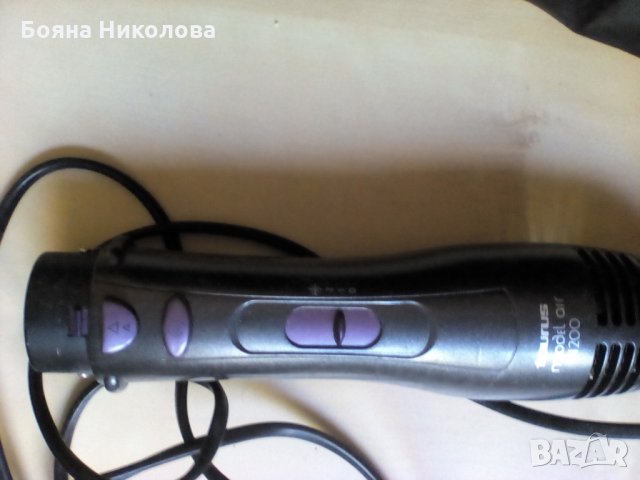 Сешоар/маша с горещ въздух - Taurus Model Air 1200 - нова, снимка 4 - Маши за коса - 29981728