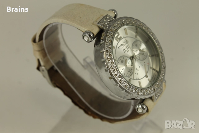 Q&Q Attractive Дамски Кварцов Ръчен Часовник, снимка 6 - Дамски - 51758188