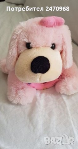 Розово плюшено куче, снимка 2 - Плюшени играчки - 35415063