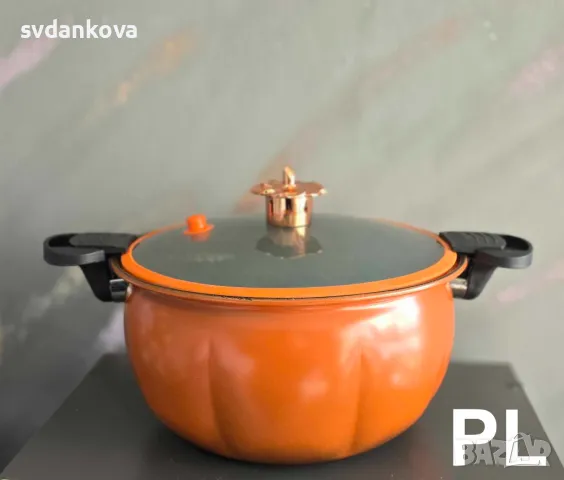 Микро тенджера под налягане с незалепващо гранитно покритие Код P170, снимка 5 - Съдове за готвене - 49340675