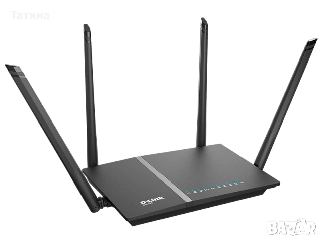 Двубандов рутер D-Link AC1200, 1167Mbps, 2.4GHz(300Mbps), 5GHz(867Mbps) Wi-Fi Gigabit, снимка 3 - Рутери - 51960417