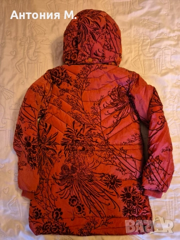 Зимно яке за момиче Desigual, снимка 3 - Детски якета и елеци - 51917286