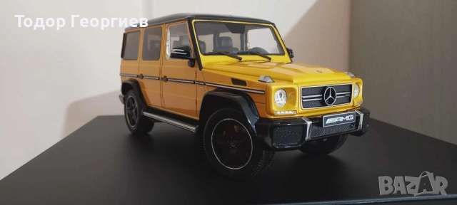 Mercedes-Benz AMG G63 W463 G-Class 2016 Solar Beam 1:18 iScale, снимка 6 - Колекции - 53888042