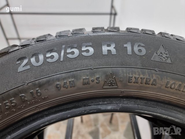2бр зимни гуми 205/55/16 Continental C268, снимка 4 - Гуми и джанти - 42151378