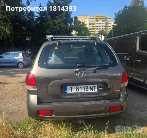 Джип, Хюндай санта фе, 4х4, ГАЗ, снимка 5 - Автомобили и джипове - 53007380