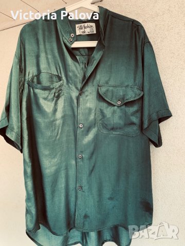 Копринена риза SILK FASHION LOOK BY CONCORDE, снимка 10 - Ризи - 37326491