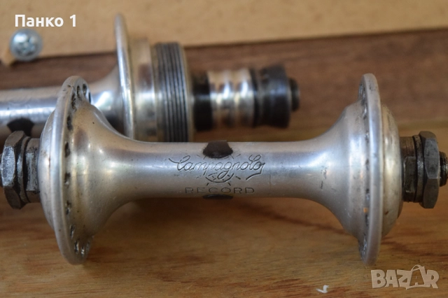 Ретро Шосейни Комплект Главини Campagnolo Record 36 дупки, снимка 2 - Части за велосипеди - 51935208