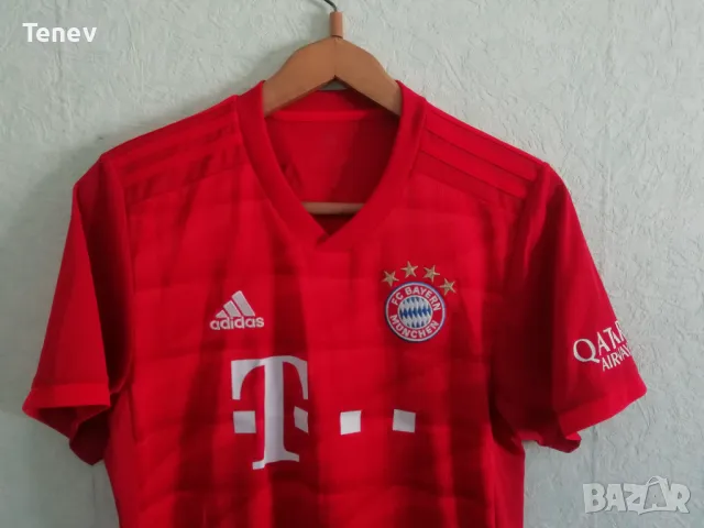 Bayern Munich 2019/2020 Adidas оригинална тениска фланелка Байерн Мюнхен размер М , снимка 5 - Тениски - 49242466