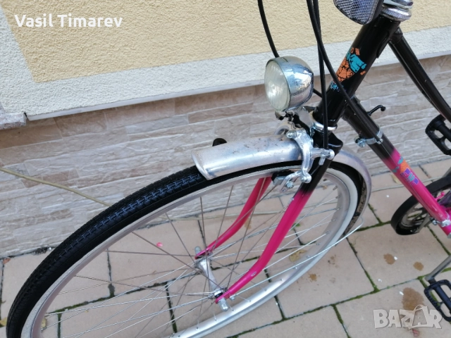 Дамски розов велосипед Vintage 28 , снимка 5 - Велосипеди - 52770346