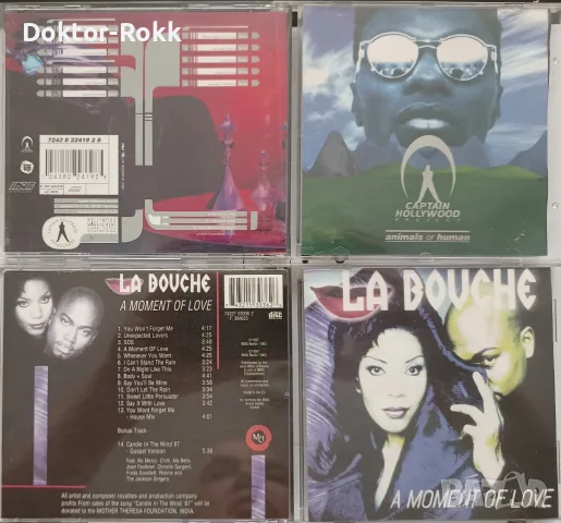 La Bouche & Belinda Carlisle & Captain Hollywood & Scatman John - дискове , снимка 4 - CD дискове - 56109252