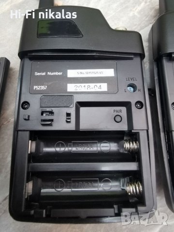 Безжични приемници / предаватели + 2бр. микрофони AUDIO-TECHNIKA  ATW-T1001EX, снимка 7 - Микрофони - 39998035