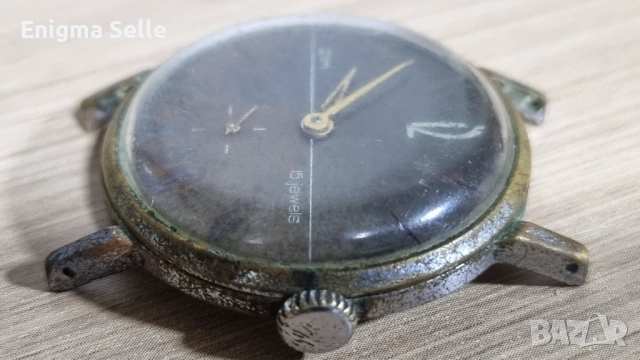 Винтидж механичен часовник ZIM , снимка 2 - Мъжки - 52976733