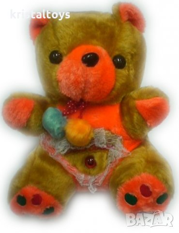 Детско плюшено малко мече - Кафяво, снимка 1