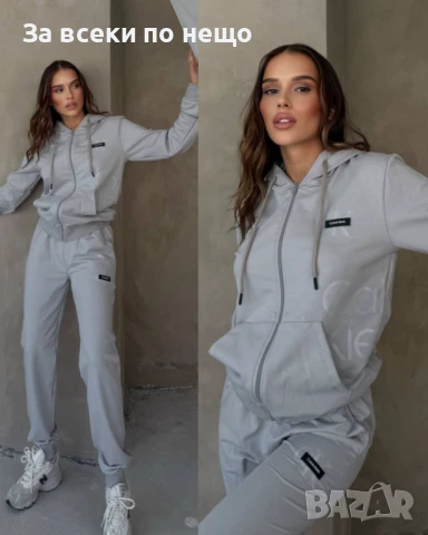 Calvin Klein Дамски Спортен Комплект🔝Дамски Спортен Екип - 5 Цвята Код A825, снимка 6 - Спортни екипи - 51381750