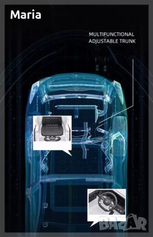 Акумулаторен джип Mercedes G 63 AMG 4X4 12V батерия,MP3, с меки гуми с Кожена седалка, снимка 18 - Детски велосипеди, триколки и коли - 40539415