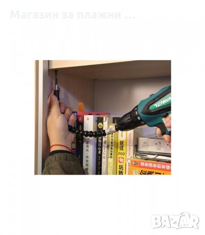 ГЪВКАВ НАКРАЙНИК, УДЪЛЖИТЕЛ ЗА ВИНТОВЕРТ, ОТВЕРТКА SNAKE BIT - код 1593, снимка 5 - Отвертки - 34276990