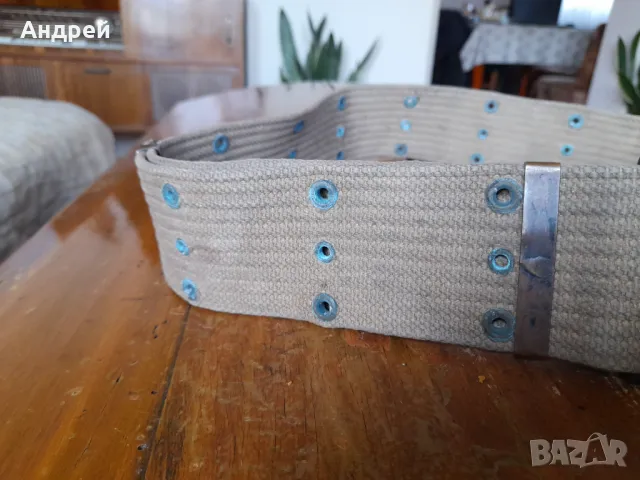 Стар Военен колан #3, снимка 2 - Антикварни и старинни предмети - 47444606