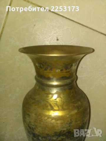 Месингова ваза, снимка 2 - Вази - 30577029