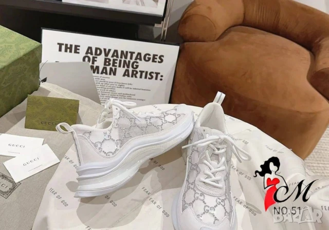 дамски маратонки gucci , снимка 6 - Маратонки - 50999594