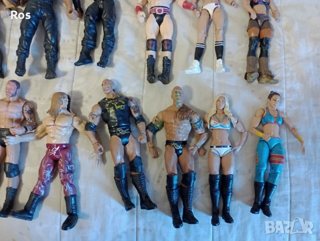 WWE - 17 фигури , снимка 3 - Фигурки - 53456825