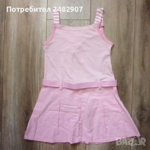 Розова детска рокля, снимка 5 - Детски рокли и поли - 51632062