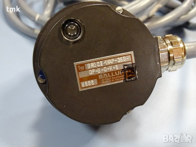 Ротационен Енкодер BALLUFF BRGC2-WAP-360 Encoder, снимка 3 - Резервни части за машини - 31346560