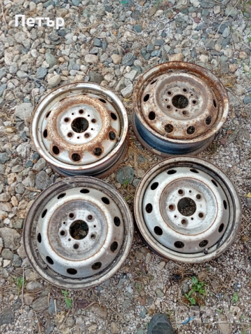 4 броя железни джанти 16ски Фиат дукато Пежо боксер ситроен джъмпер 1996-2020г