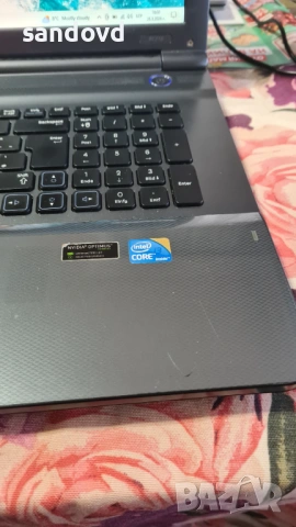 Голям лаптоп SAMSUNG RC-710 17инча цена 65евро, снимка 3 - Лаптопи за дома - 54008676