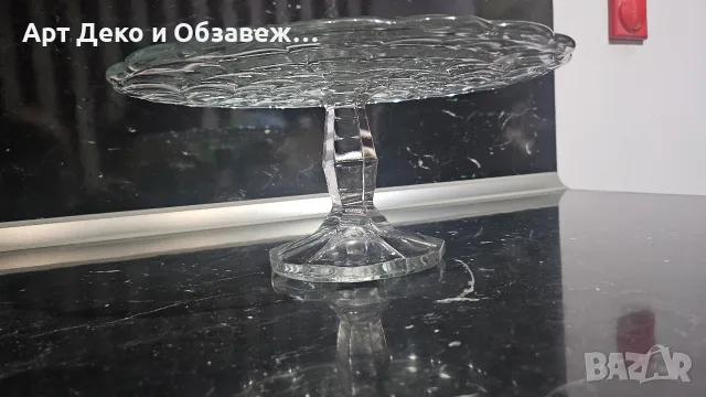 Поднос за торта АРТ ДЕКО, снимка 3 - Сервизи - 55948319